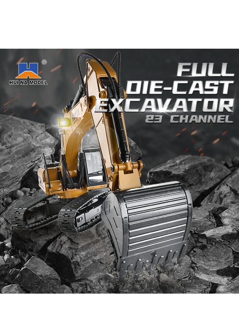 Huina 1580 RC Fully Metal Excavator (V4) (2025 Model)