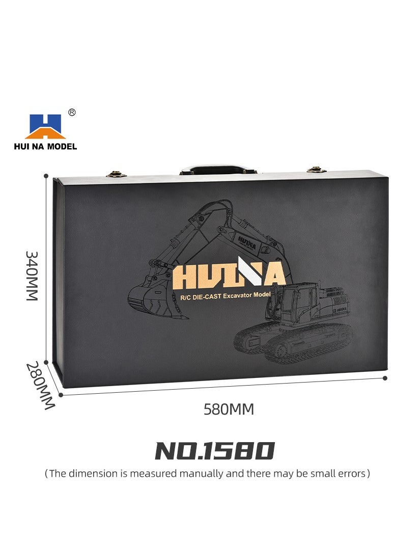 Huina 1580 RC Fully Metal Excavator (V4) (2025 Model)