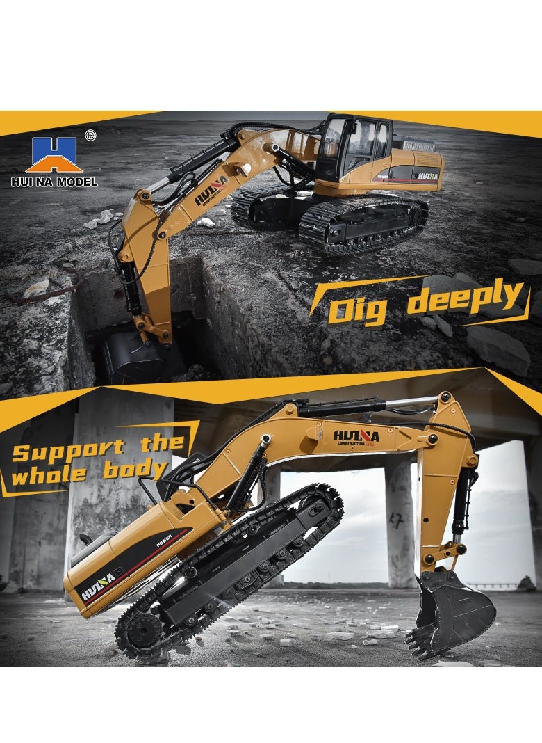 Huina 1580 RC Fully Metal Excavator (V4) (2025 Model)