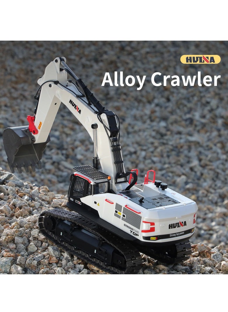 TOUCAN RC HOBBY 1/14 HUINA RC Metal Excavator Model 1594 Radio Light Battery 22CH Sound
