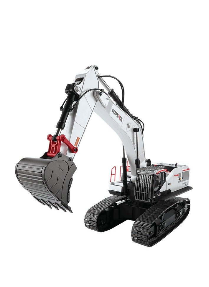 TOUCAN RC HOBBY 1/14 HUINA RC Metal Excavator Model 1594 Radio Light Battery 22CH Sound