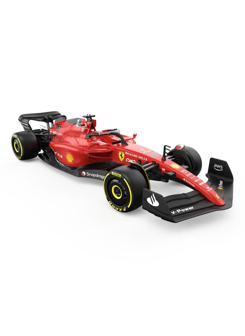 Power Joy Remote Control Ferrari F1-75 1/18, Battery Operated | Toy Vehicle | Racing Car | Display Cars | Perfect Gift for Collectors and Kids
