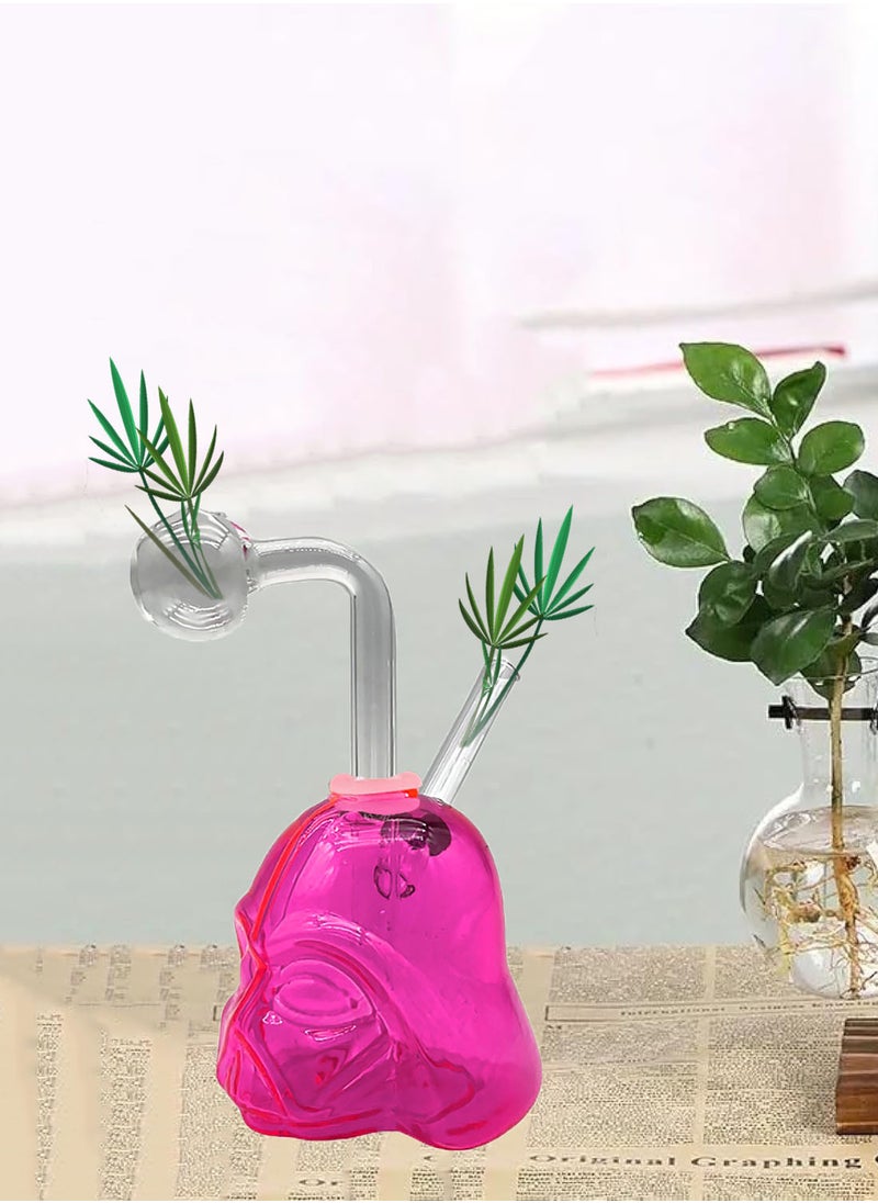 Handmade Home Decorative Multi Layers Mini Glass Vase For Plants and Flowers