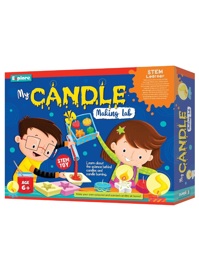 My Candle Making Lab DIY Craft Kit Age 8