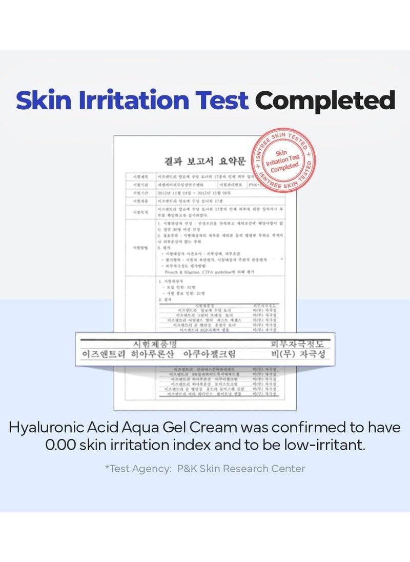 Hyaluronic Acid Aqua Gel Cream 2.71 fl.oz. (80ml) Night Cream, Day Cream, Deep Moisturizing, Skin Protection, Sebum Control, Smoothing |