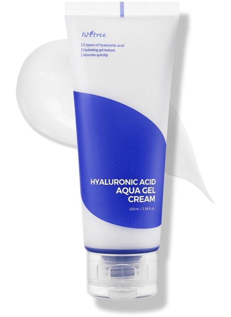 Hyaluronic Acid Aqua Gel Cream 2.71 fl.oz. (80ml) Night Cream, Day Cream, Deep Moisturizing, Skin Protection, Sebum Control, Smoothing |