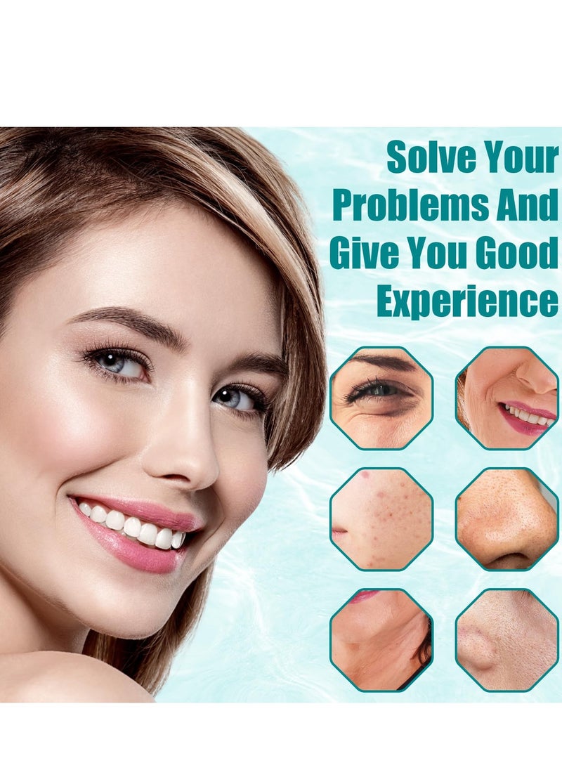 High Frequency Facial Machine - Portable Handheld High Frequency Wand with 6 Pcs Violet Tubes for Face Home Use Device
