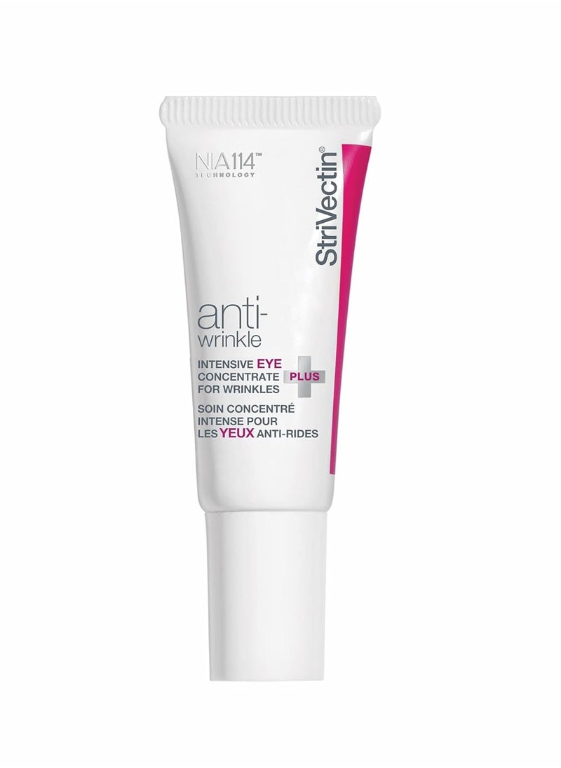 StriVectin Anti-Wrinkle Intensive Eye Cream Concentrate for Wrinkles PLUS, Targets Crow's Feet, Firmness, Puffiness & Dark Circles,White, 0.25 Fl oz (Pack of 1)
