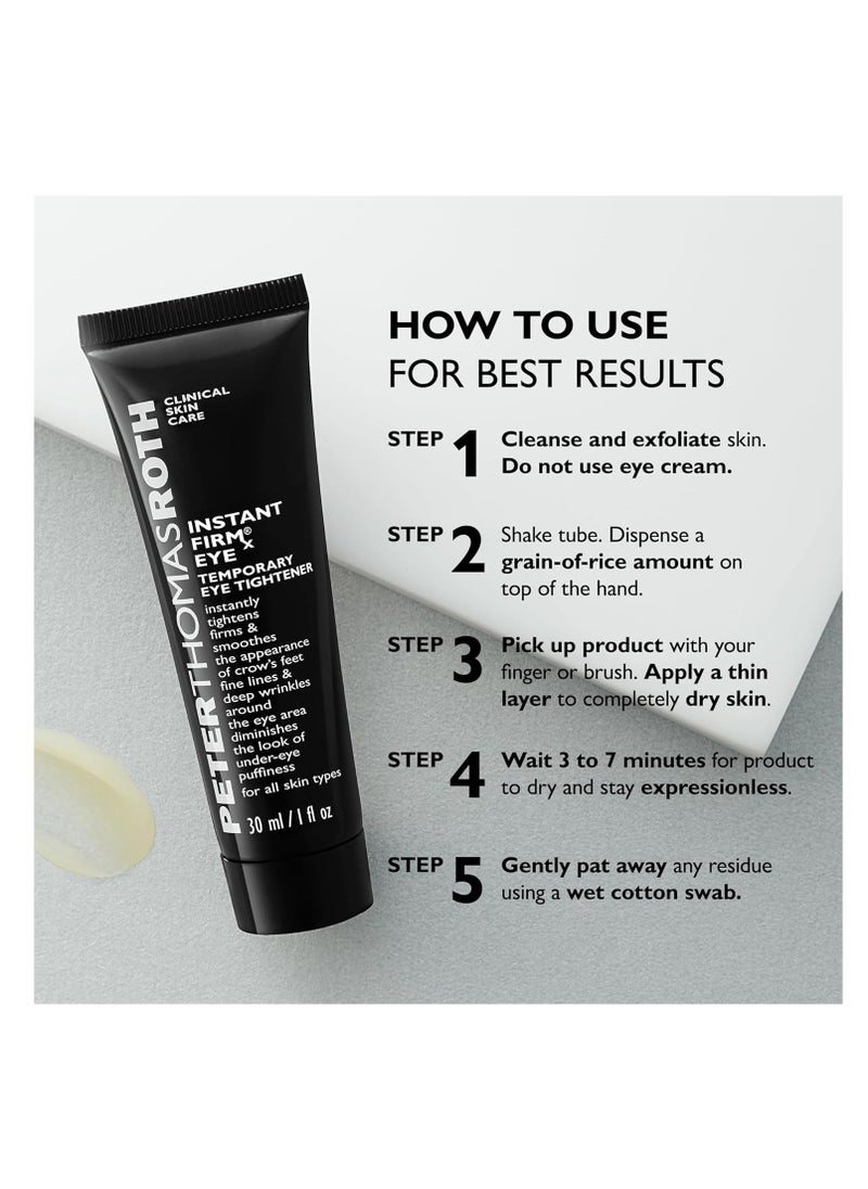 Peter Thomas Roth | Instant FIRMx Temporary Eye Tightener | Firm and Smooth the Look of Fine Lines