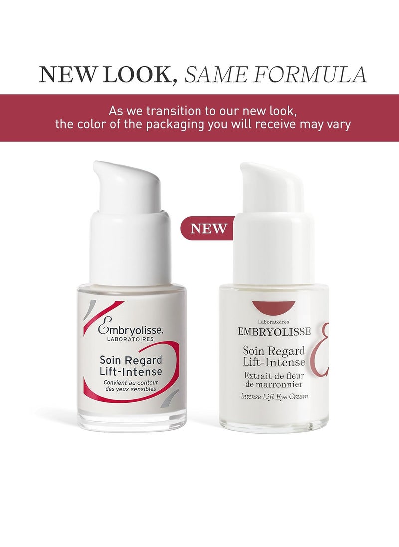 Embryolisse Intense Lift Eye Cream. Lifts Eyelids, Reduces Wrinkles, Circles, And Bags. Targeted Anti-Aging Treatment With Hyaluronic Acid 0.5 fl.oz.