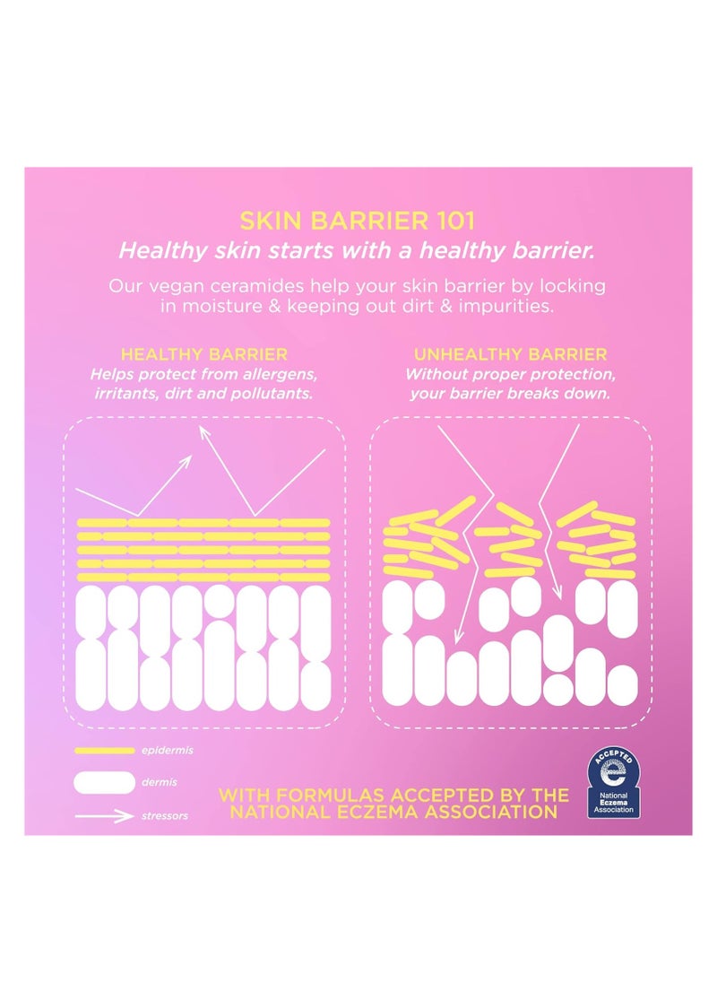 Pacifica Beauty Vegan Ceramide Barrier Eye Cream, Skincare, Undereye Treatment, Skin Barrier Repair, Fragrance Free, Under Eye Cream, For Dry and Sensitive Skin, Skin Care, 0.50 fl oz (1 Count)