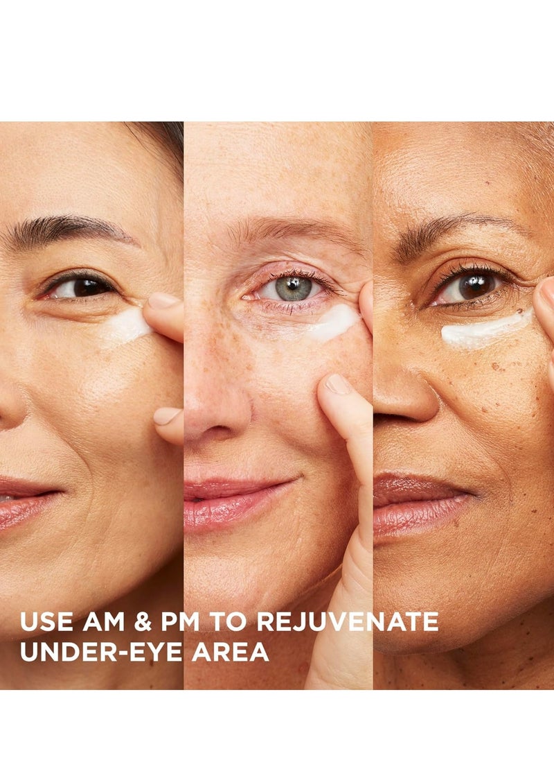 IT Cosmetics Confidence in an Eye Cream, Anti Aging Eye Cream for Dark Circles, Crow's Feet, Lack of Firmness & Dryness, 48HR Hydration with 2% Super Peptide Concentrate, for Day + Night