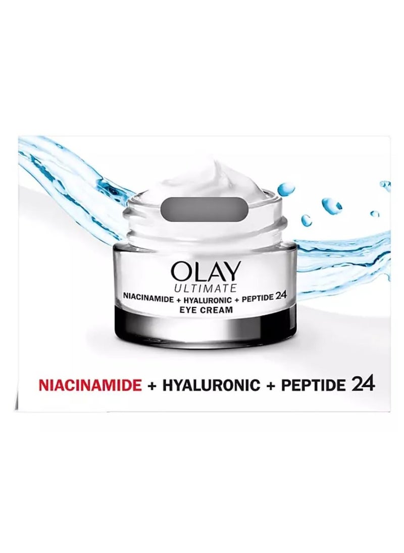 Olay Ultimate Niacinamide + Hyaluronic + Peptide Eye Cream (0.5 fl. oz., 2 pk.)