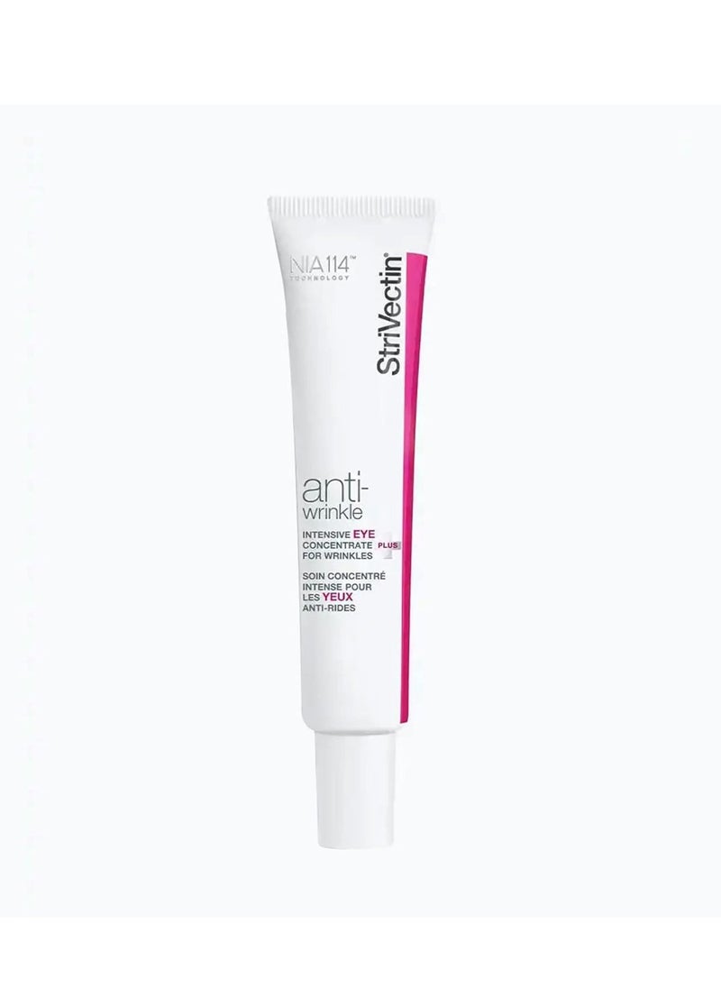 StriVectin Anti-Wrinkle Intensive Eye Cream Concentrate for Wrinkles PLUS, Targets Crow's Feet, Firmness, Puffiness and Dark Circles, 1 Fl oz