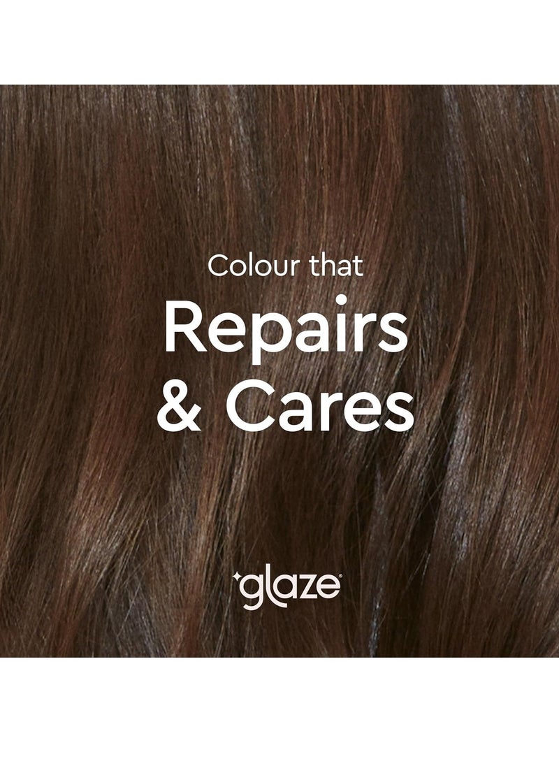 Super Gloss Colour Conditioning Gloss Blazing Brown for Natural Medium to Dark Brown Hair Rinse Out Semi Permanent Hair Gloss that Enhances Colour and Boosts Shine and Hydration