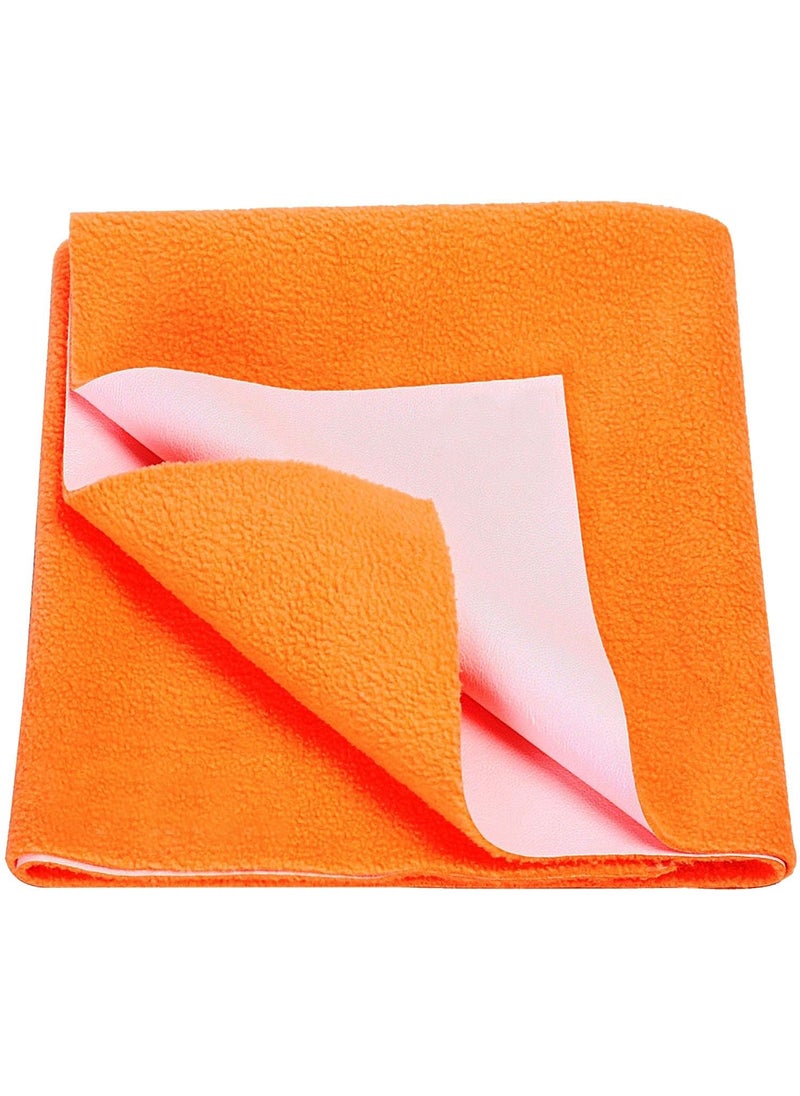 IVAZA Waterproof Quick Dry Sheet for Baby Bed Pad AntiPiling Fleece Extra Absorbent Washable Matress Protector Baby Bed Protector Sheet for Toddler Children Large 140cm X 100cm