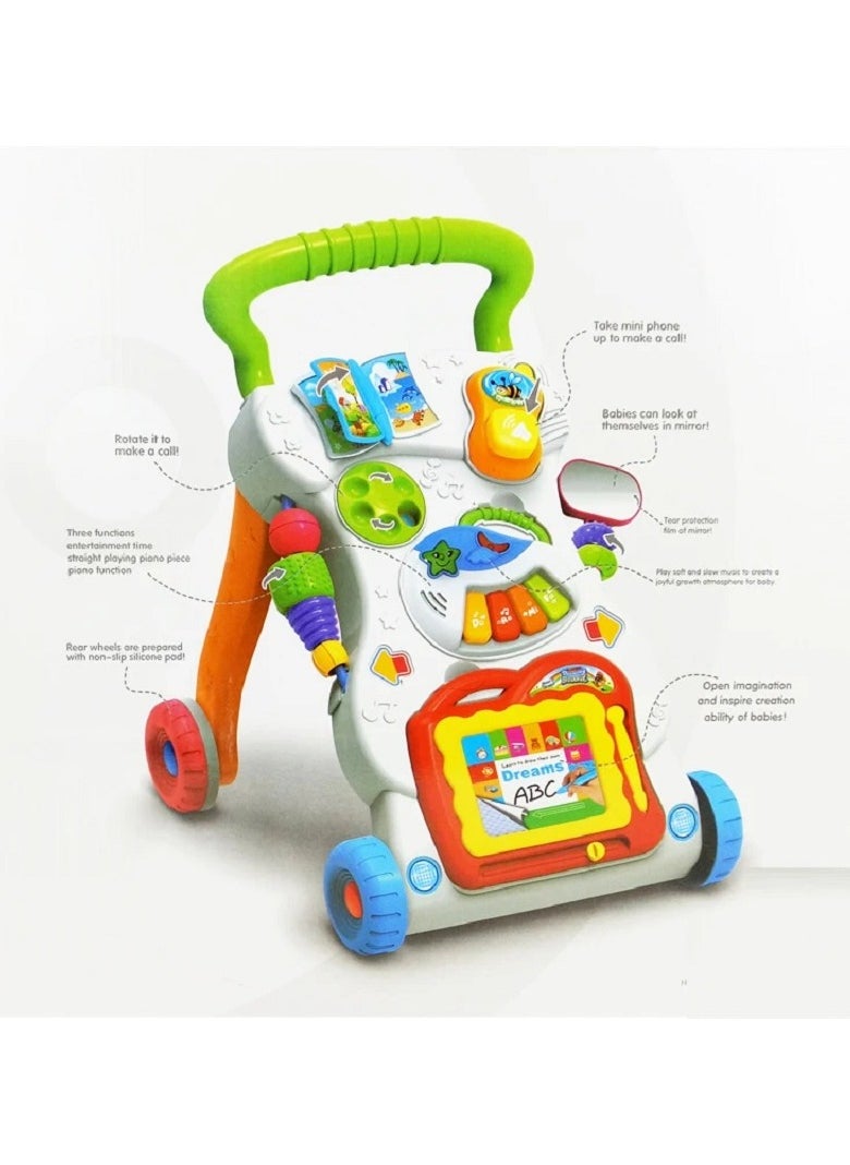 Pikkaboo Learn2Walk Musical Activity Walker