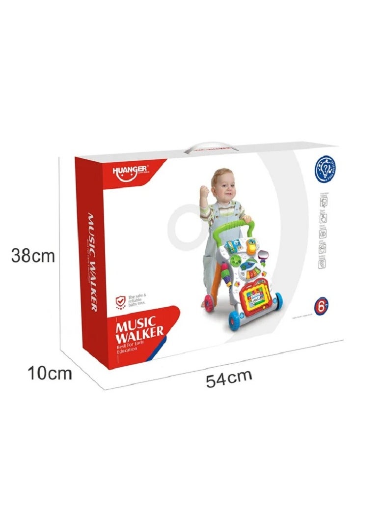 Pikkaboo Learn2Walk Musical Activity Walker
