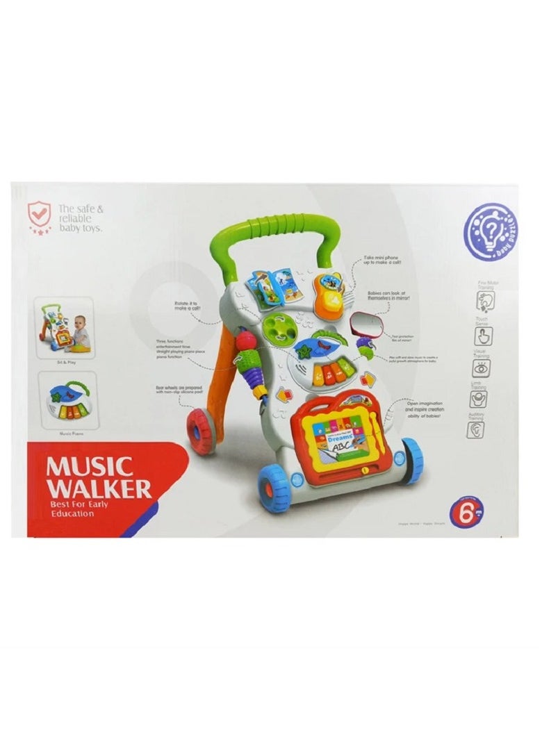 Pikkaboo Learn2Walk Musical Activity Walker