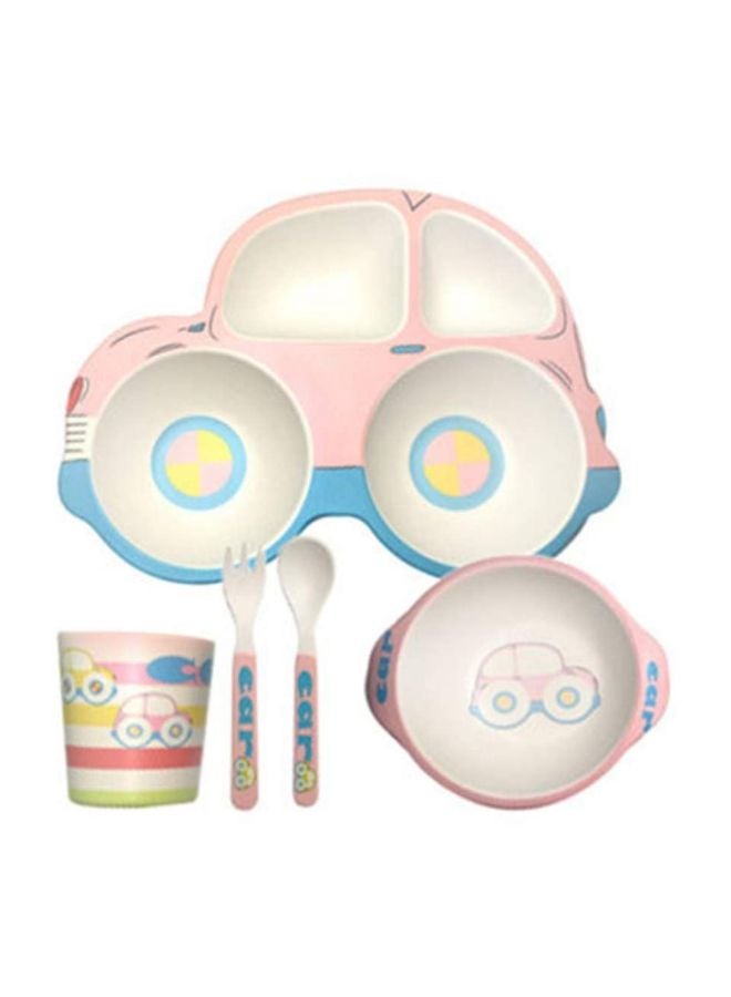 5-Piece Printed Tableware Set