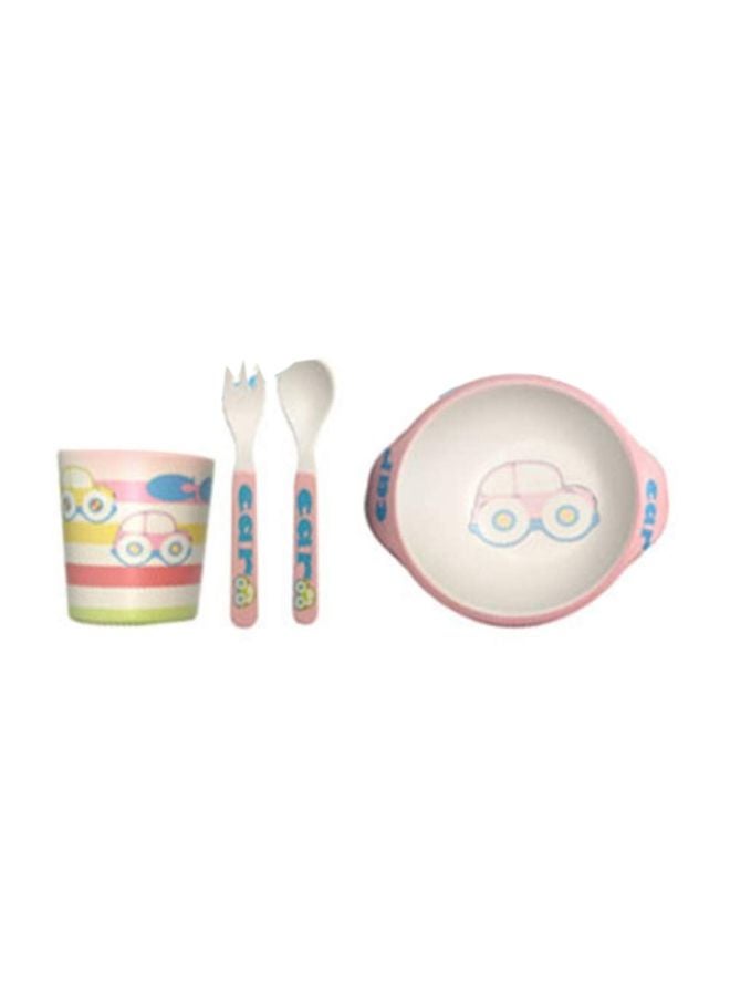 5-Piece Printed Tableware Set
