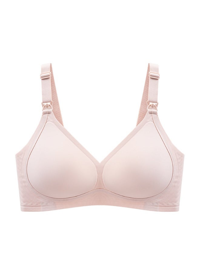 Spring/Summer New Antibacterial Thin Wireless Nursing Bra for Women with Front Closure - Maternity Underwear for Breastfeeding