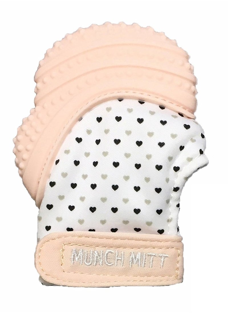 Munch Mitt Teething Mitt | Soft Silicone Baby Teething Glove | Adjustable Strap | Machine Washable | 3M+ | Product Dimensions: L 8 x B 2 x H 10.5 cm