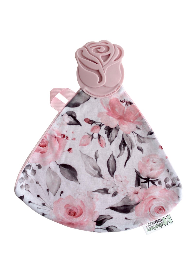 Teething Blanket for Babies | Soft Silicone Teether | Cactus Design | BPA-Free & Safe | Machine Washable | 25 x 25 x 3 cm | Suitable for 3-12 Months