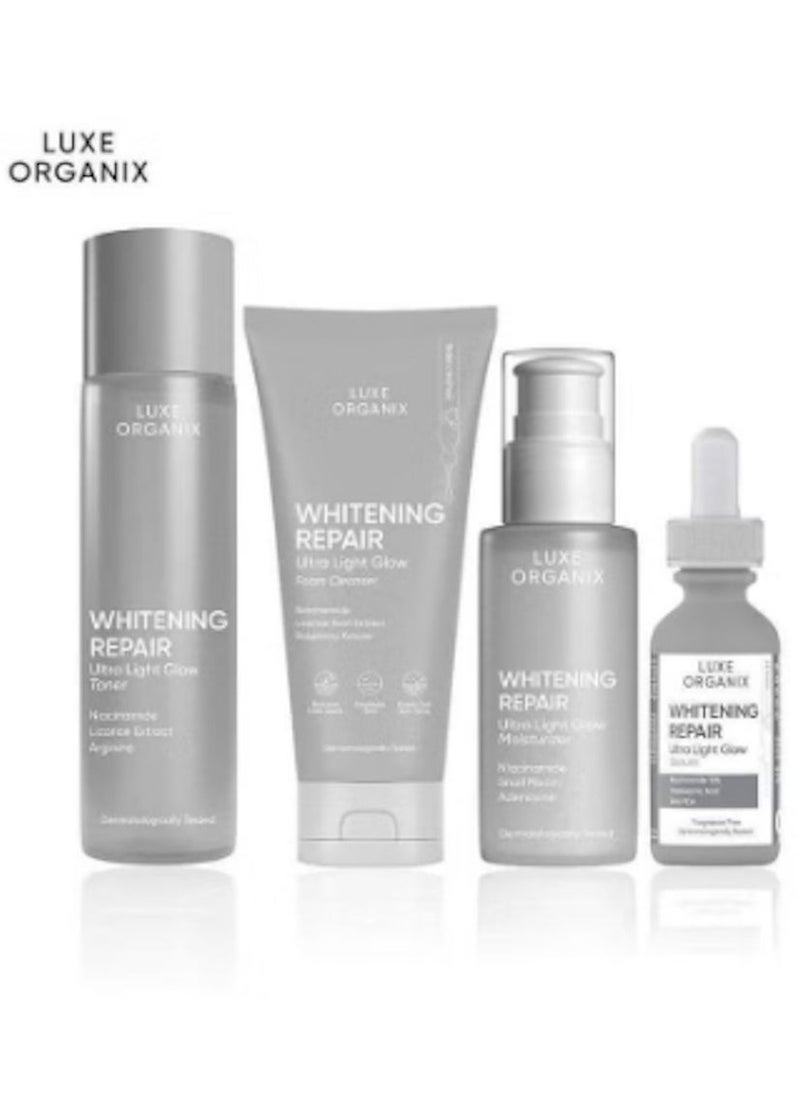 Luxe Organix Whitening Repair Cleanser / Toner / Moisturizer / Serum