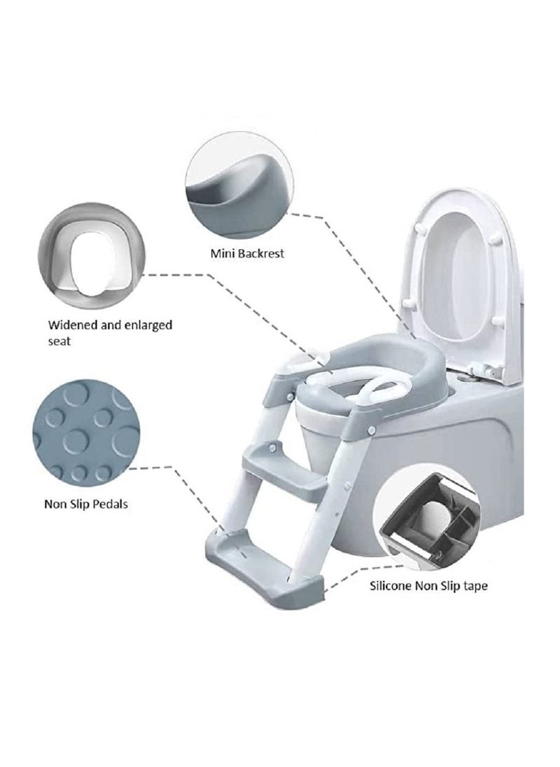 Baby Potty Portable Training Toilet Seat Anti-Slip For Toddler Green