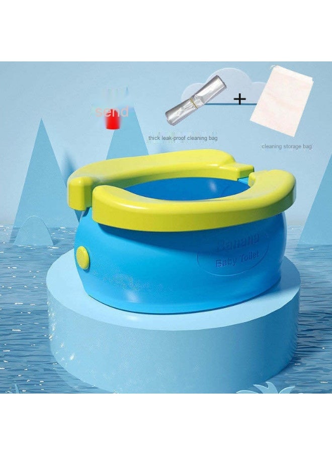 Portable Folding Banana Toilet for Kids - Baby Car Potty, Infant Toilet Seat, Travel Urinal for Toddlers