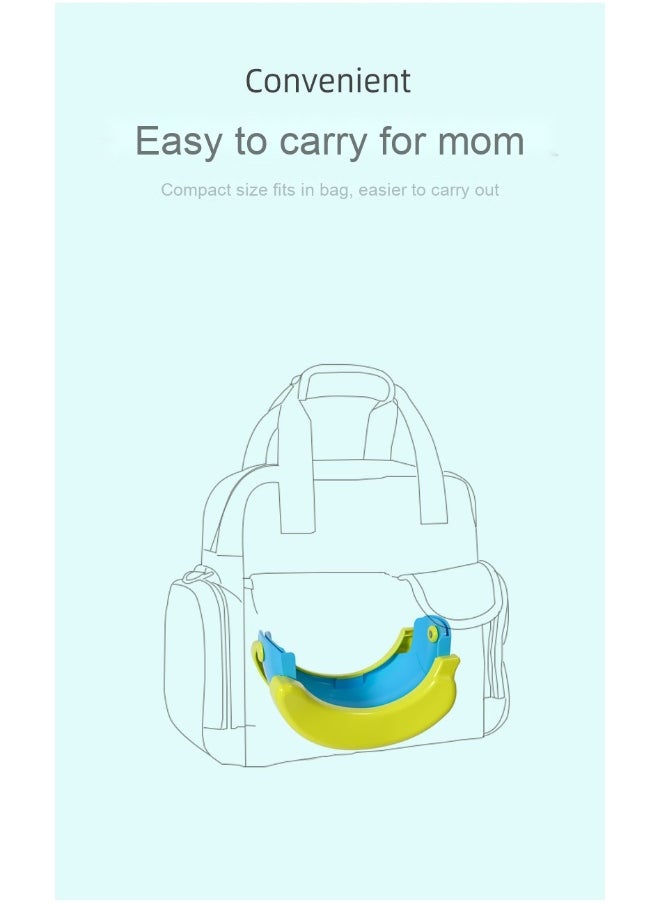 Portable Folding Banana Toilet for Kids - Baby Car Potty, Infant Toilet Seat, Travel Urinal for Toddlers