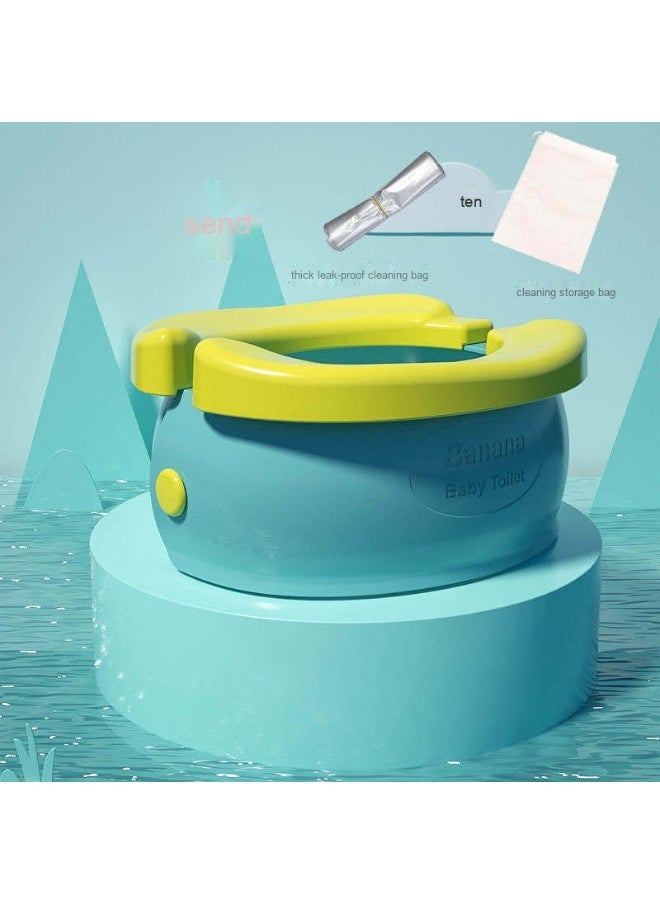 Foldable Banana Toilet for Kids - Portable Car Urinal Potty for Infants and Toddlers