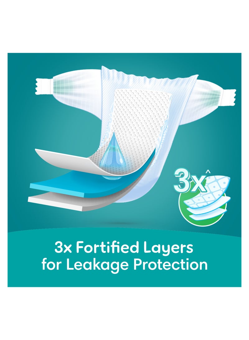 Rash Protection Taped Diapers Size 5 11-16kg
