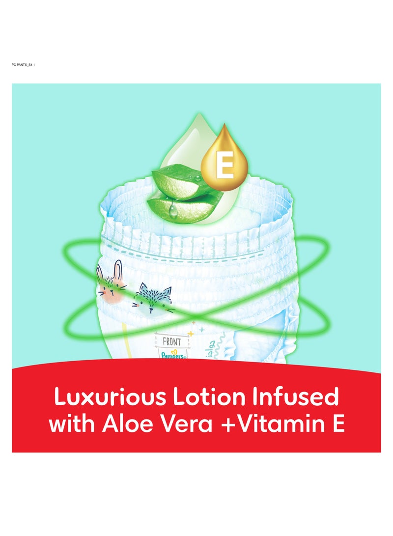 Ultimate Comfort Pant Diapers Size 4 9-14kg Lotion Infused With Aloe Vera And Vitamin E