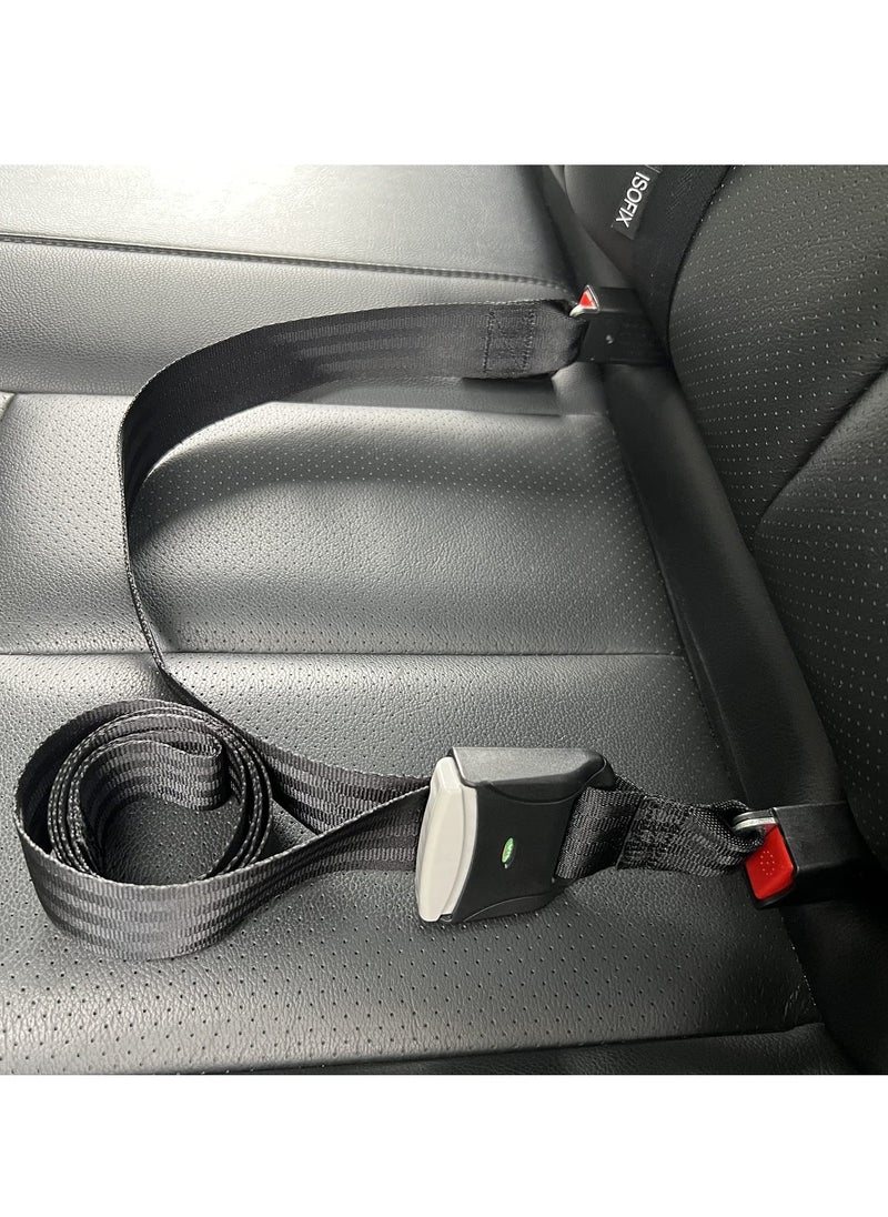 Seat Straps for General ISOFIX, Baby Seat Car Fixing Straps Adjustable with Latch Interface 1Pcs