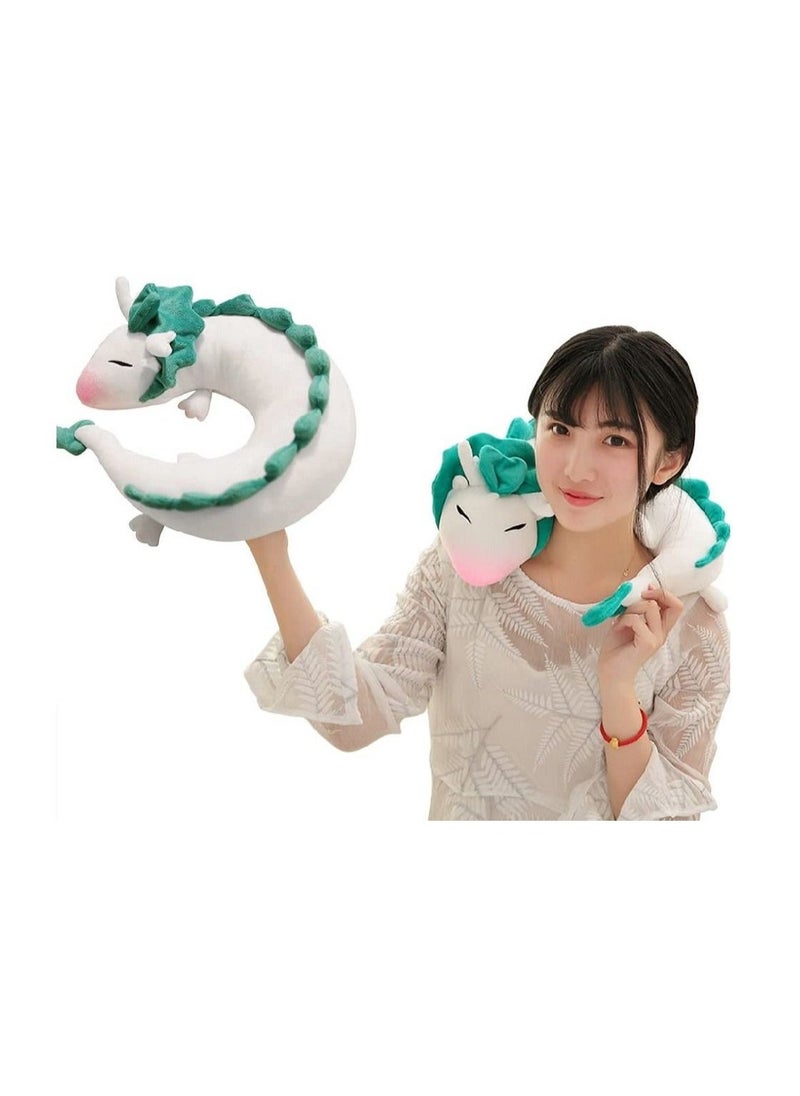 LUCKSTAR Dragon Neck Pillow Anime Cute U-shaped