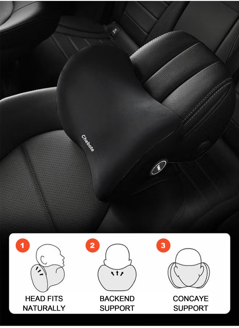 Lumbar Support Pillow for Office Car Back Support Pillow with Memory Foam Pad Back Cushion for Back Pain Relief Improve Posture Cushion