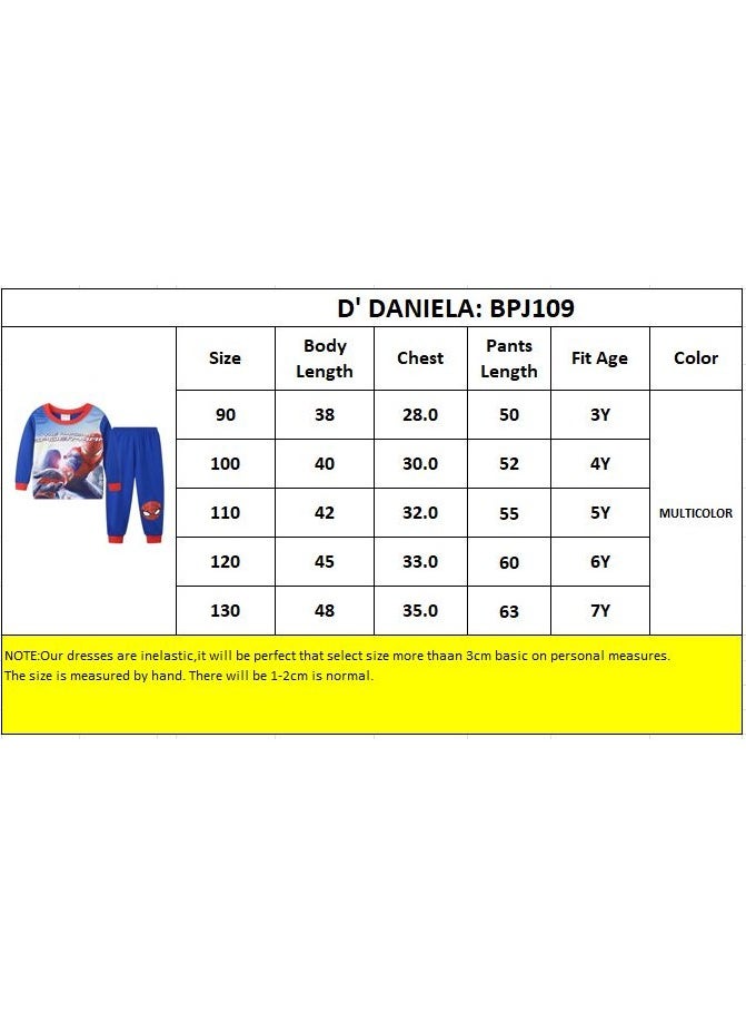 Daniel - Boys' Swing Into Dreams Pajamas Set - Long Sleeve