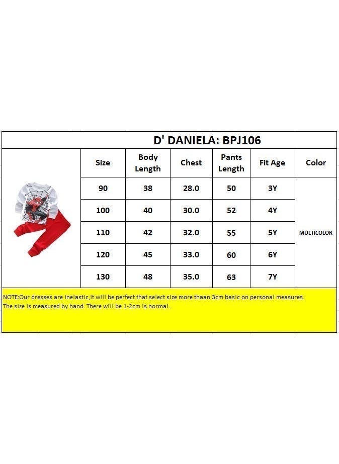 Daniel - Boys' Web Warrior Set - Long Sleeve