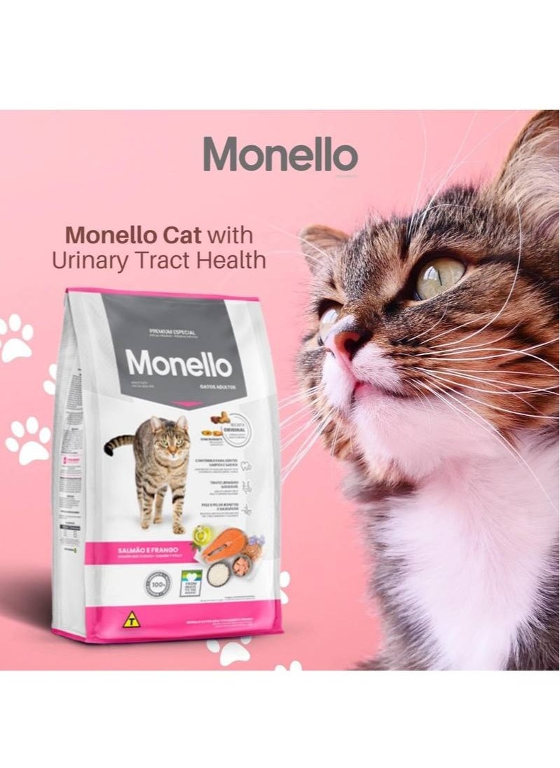 Monello Chicken And Salmon Adult Cat Food 15 KG