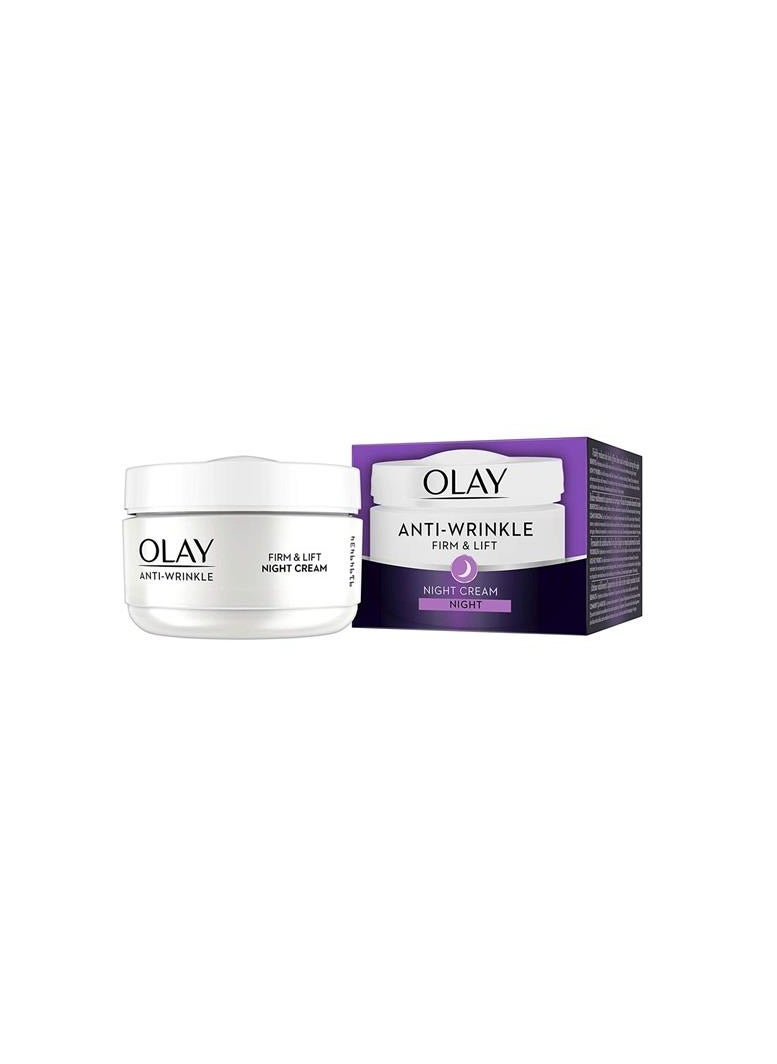 Olay Anti-wrinkle Firm & lift Night Cream - 50ml