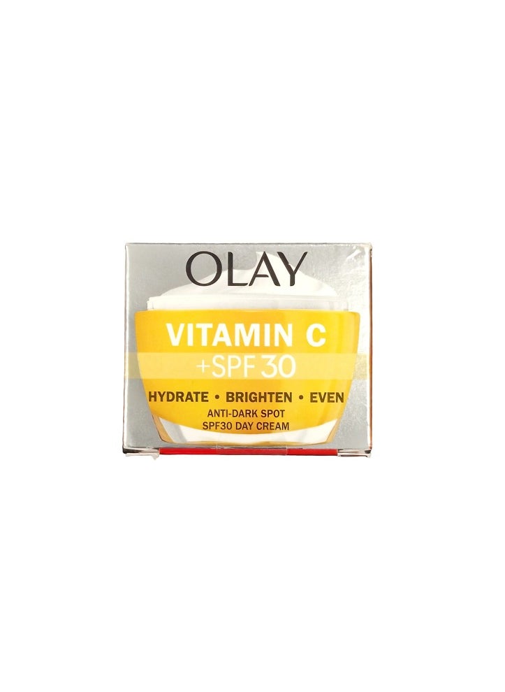 Olay Vitamin C +  SPF 30 Day Cream - 50ml