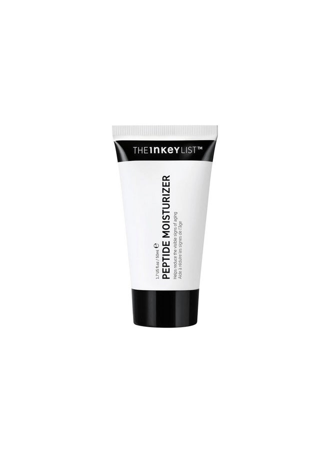 The INKEY List Peptide Moisturizer, Face Moisturizer for Dry Skin, Helps Reduce Appearance of Fine Line and Wrinkles, Hydrating Cream for Skin, 1.69 fl oz