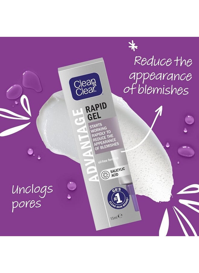 Clean & Clear Advantage Quick Clear Treatment Gel (15ml)