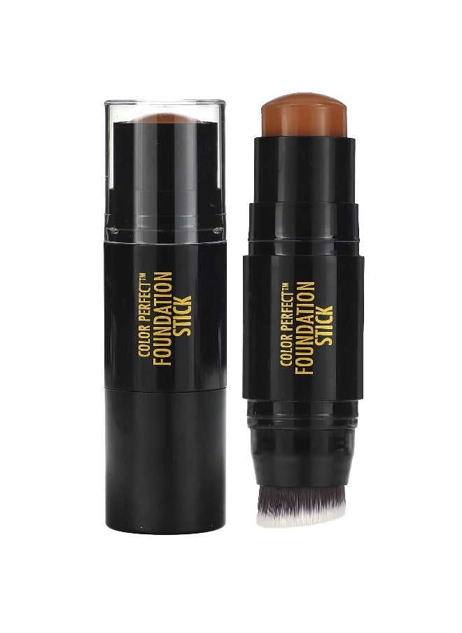 Black Radiance, Color Perfect, Foundation Stick, 6821 Brownie, 0.25 oz (7 g)