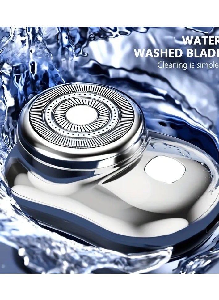 Mini Shaving Razor, Sharp Electric Shaver, Portable Fast Charging Ultra-long Standby Mini Electric Shaver, Holiday Gift