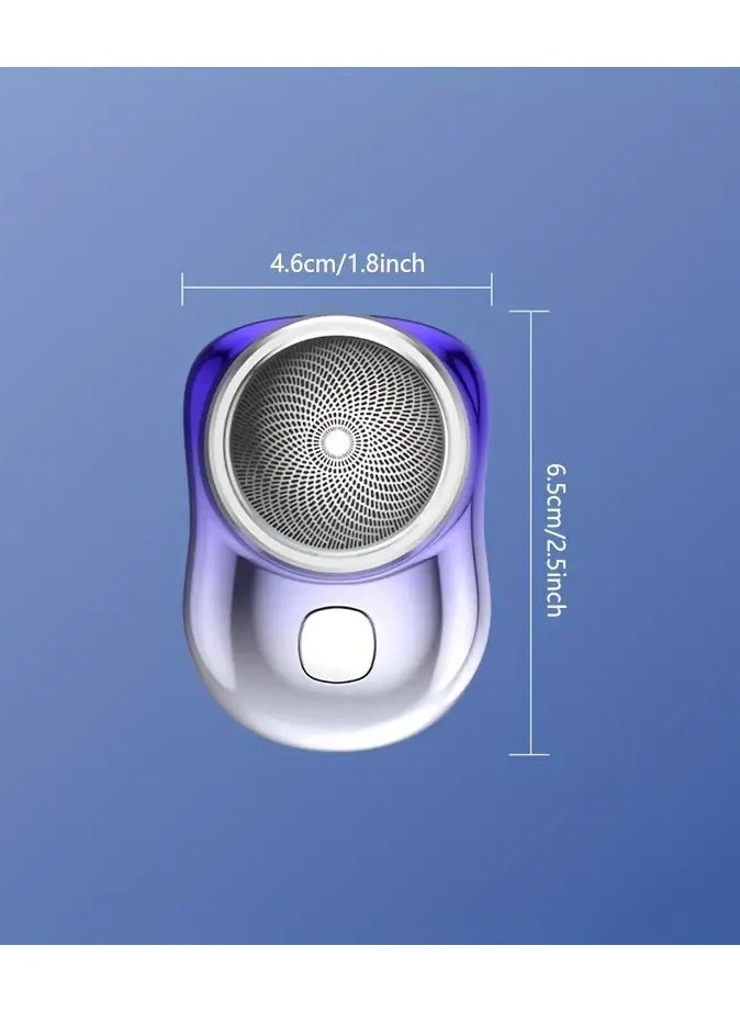 Mini Shaving Razor, Sharp Electric Shaver, Portable Fast Charging Ultra-long Standby Mini Electric Shaver, Holiday Gift
