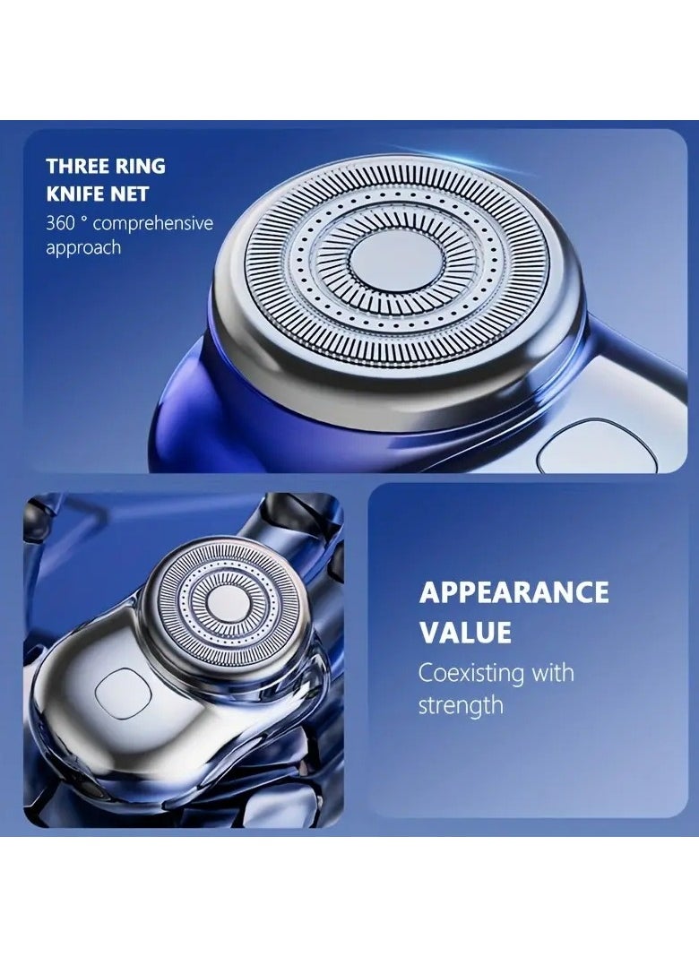 Mini Shaving Razor, Sharp Electric Shaver, Portable Fast Charging Ultra-long Standby Mini Electric Shaver, Holiday Gift