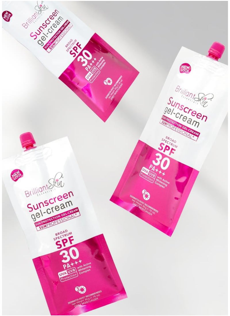 BRILLIANT SUNSCREEN GEL-CREAM SPF30 PA+++ 50G